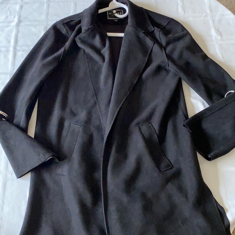 Long guess suede jacket